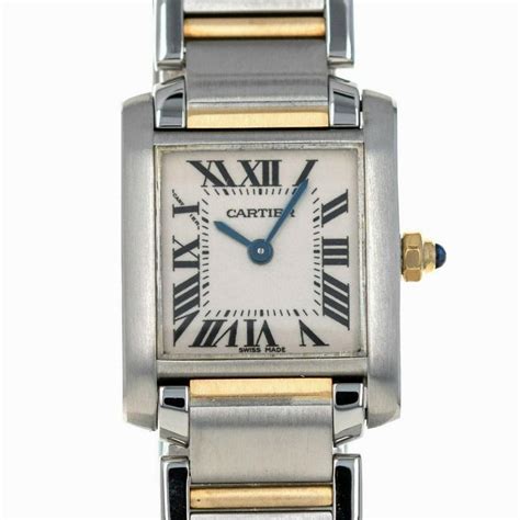 cartier tank watch womens used|pre owned cartier tank.